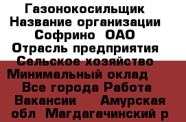 Газонокосильщик › Название организации ­ Софрино, ОАО › Отрасль предприятия ­ Сельское хозяйство › Минимальный оклад ­ 1 - Все города Работа » Вакансии   . Амурская обл.,Магдагачинский р-н